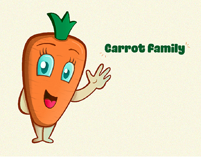 Ilustración vectorial | Carrot Family