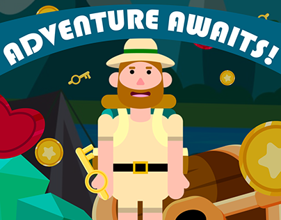 A game prototype and design "Adventure awaits!"