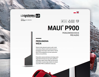 LD Systems MAUI P900 - Przełomowa wizja Pro Audio