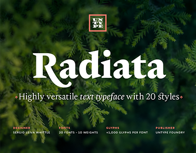 Radiata Font Family