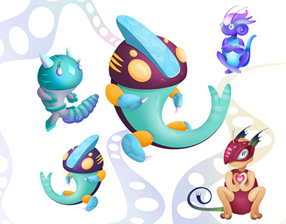 Cute monsters | Character design