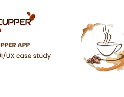 CUPPER Coffee App Design