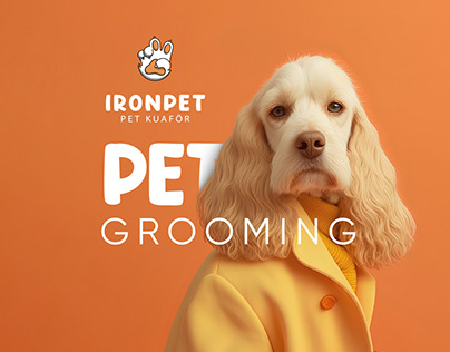 Pet Grooming, Logo | Branding | Фирменный Стиль