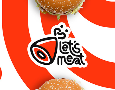 Let's Meat - Visual identity