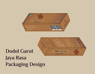 Dodol Garut "Jaya Rasa" Food Packaging Design