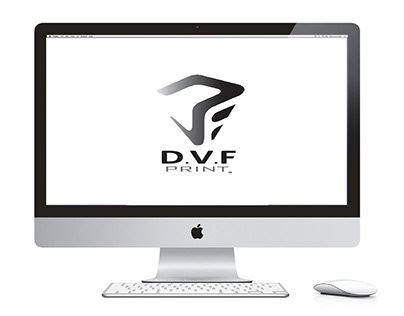 D.V.F Print Logo.