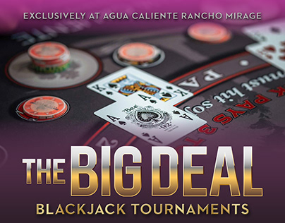 ACC - The Big Deal Blackjack Tournament Poster 1