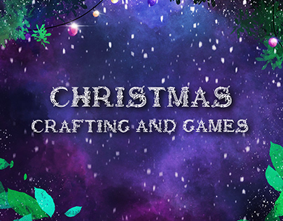 christmas crafting and games !!!!