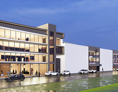 Proposed Juba Commercial Centre Contemporary Building
