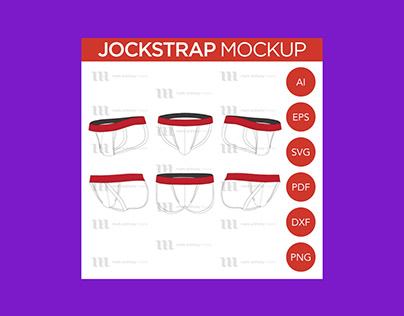 Jockstrap – Vector Mockup Template