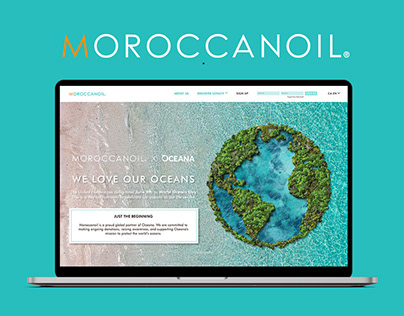 Re-design of Moroccanoil Loyalty Website