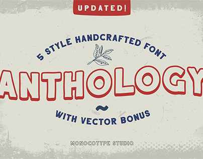 Anthology – Handcrafted Font