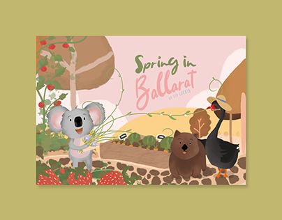 Spring in Ballarat Children's Book