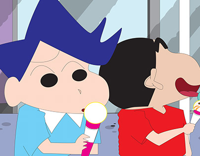 Shin-can's & Toru Kazama ice cream time