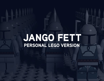 3D Project: Lego Jango Fett
