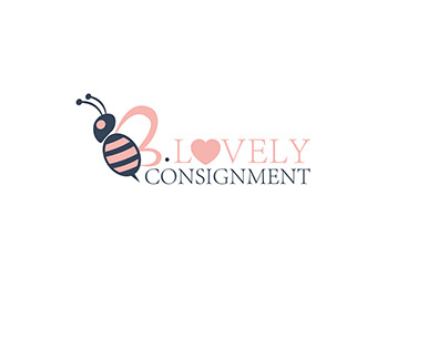 B. Lovely Consignment Logo Design.