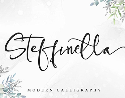 Steffinella Calligraphy Font