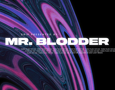 MR.BLODDER - DRIP COVER ART