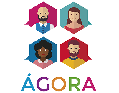 Ágora | Logo | Cartão de visita