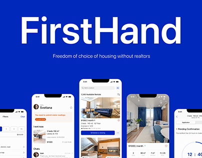 FirstHand — Rent Mobile App Design