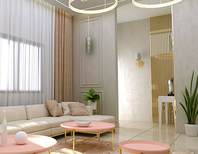 Apartment Design- Neoclassic Style- D8/ KSA