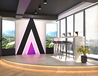 Avalon Corporate Office - 3D Interior Visualization