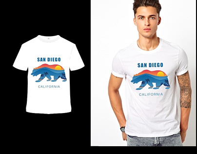 San Diego custom Tshirt