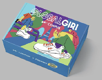 Campus Shoes -GlobalGiri 3, Shoe Box Packaging
