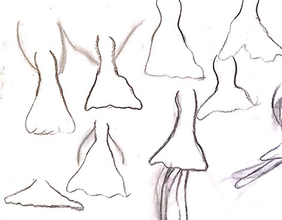 Quick drawing - Ballerinas
