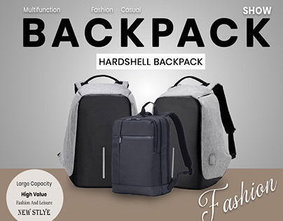 backpack poster design