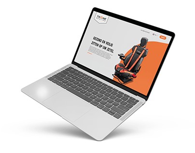 Trône Seating - Onepage UI/UX Design