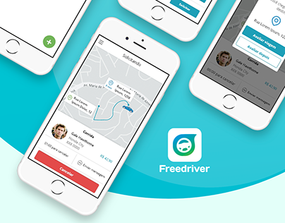 Freedriver - UI UX mobile app / hotsite