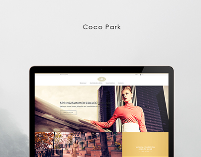 Web Design for Coco Park