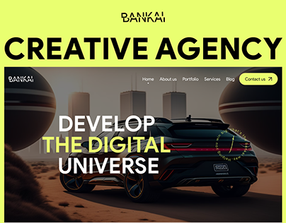 Bankai Creative Agency Website