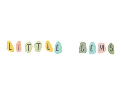 Handwritten Alphabet : Little Gems theme
