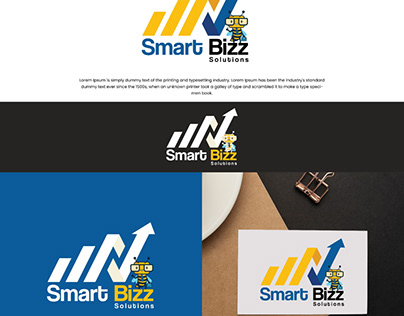 Smart Bizz Solutions logo Design