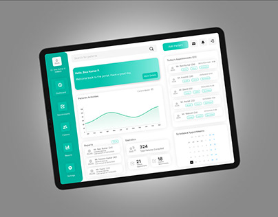 Physician Appointments App UI Design