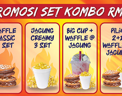 Banner - Promosi Set Kombo Waffle