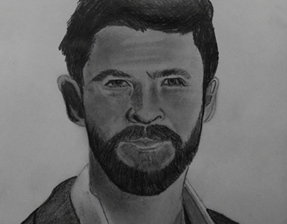 Chris Hemsworth Portrait