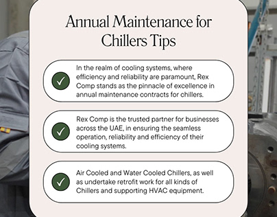 Annual Maintenance for Chillers | Rex Comp