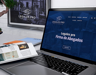 Project thumbnail - Web site-Firma de abogados-Legales Pro