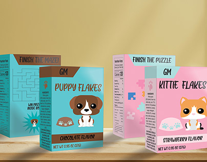 Puppy and Kittie Flakes
