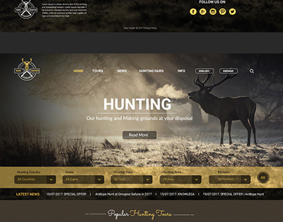 website deer hunting