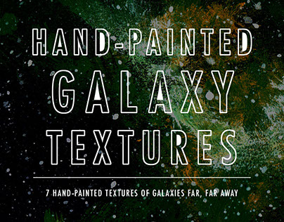Hand-painted Galaxy Textures