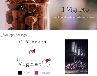 Presentation web site 'Il Vigneto'