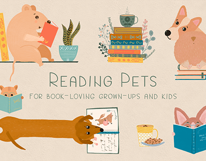 Reading Pets - for book lovers of all ages