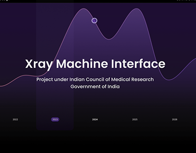 xRAY Machine application interface