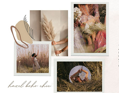 Project thumbnail - Hazel Boho Chic- A/W’23 for the brand- Saaki