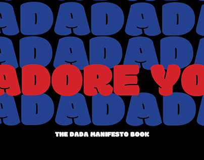 The dada manifesto book