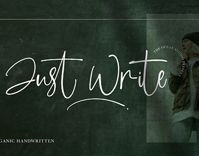 Just Write | Font